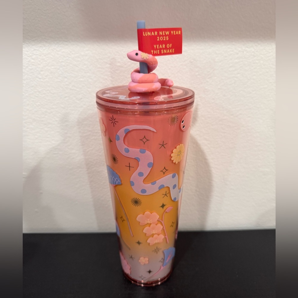 Starbucks Lunar New Year 2025 Year of the Snake Cold Cup Tumbler